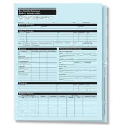 ComplyRight™ Confidential Employee Medical Records Folders, 9-3/8" x 11-3/4" x 1/4", Pack Of 25