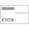 ComplyRight® Double-Window Envelopes For W-2 (5218) Tax Forms, 5-5/8" x 9", Self-Seal, White, Pack Of 100 Envelopes