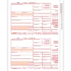 ComplyRight® 1099-INT Tax Forms, 2-Up, Federal Copy A, 8-1/2" x 11", Pack Of 100 Forms