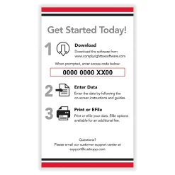 ComplyRightĀ® 2025 LaserLink Software, Download Card