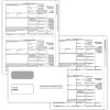 ComplyRight® 1099-MISC Recipient Only Tax Form Set, 3-Part, 2-Up, Copy B, State/File, State/File, 8-1/2" x 11", Pack of 50 Forms and Envelopes