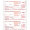 ComplyRight® 1099-NEC Tax Forms, Federal Copy A, 3-Up, 8-1/2" x 11", Pack Of 1,500 Forms
