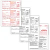 ComplyRight® 1099-NEC Tax Forms Set, 3-Part, 3-Up, Copies A/B/C, 8-1/2" x 11", Pack Of 50