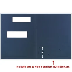 ComplyRight® Tax Presentation Folder, Double Offset Windows, 1/2