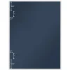ComplyRight® Tax Presentation Folder, Report Cover, Spine, Side-Staples Tabs, Navy Blue, 8-5/8" x 11-1/4", Pack of 50