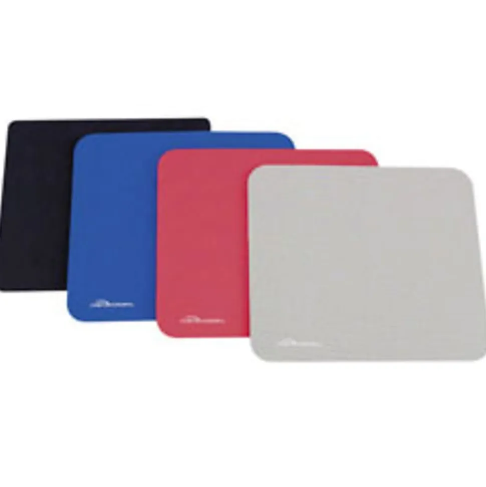 Compucessory Smooth Cloth Nonskid Mouse Pads, 23617