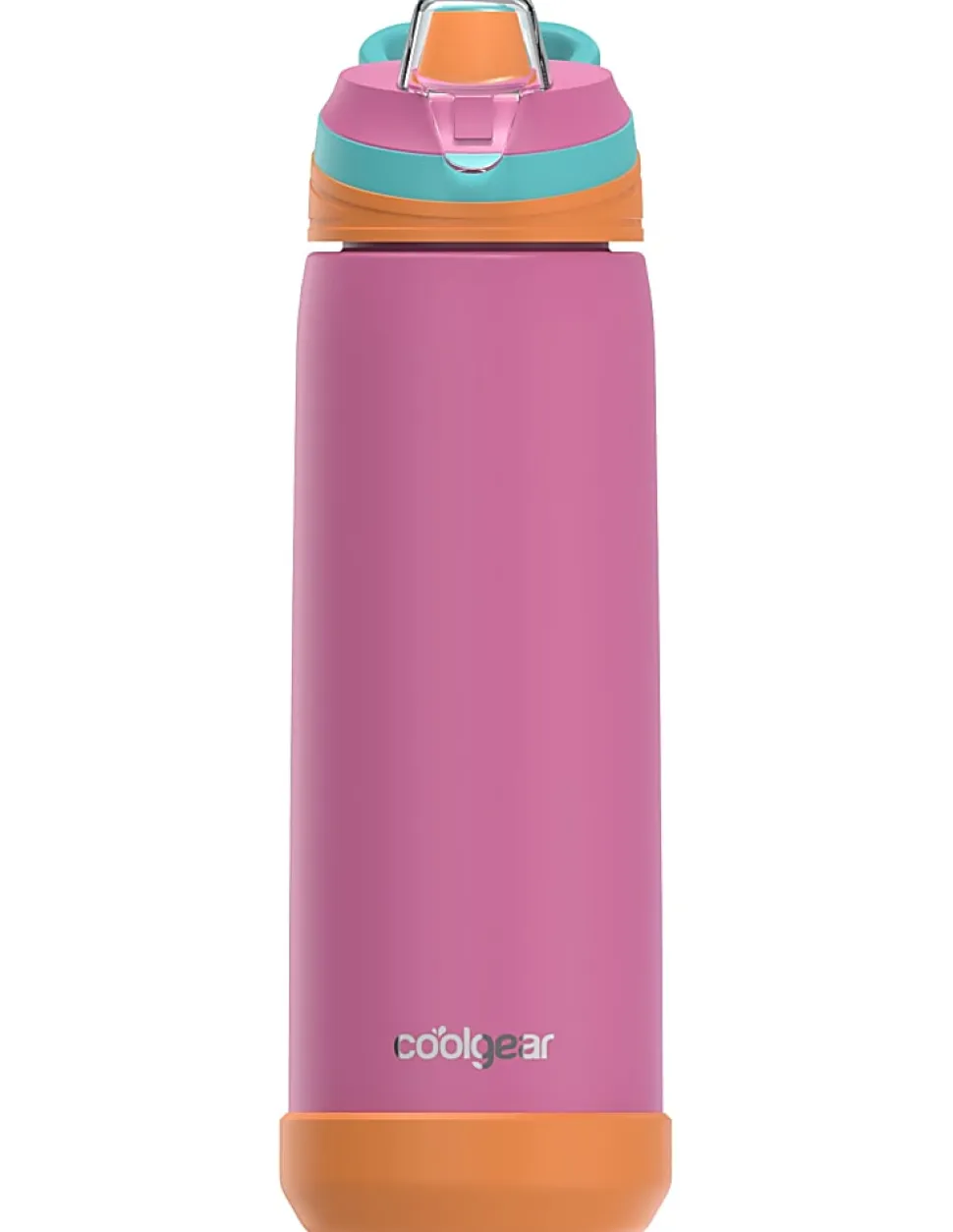 Cool Gear Glide Chugger Water Bottle, 24 Oz, Dusty Rose