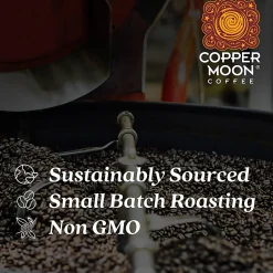 Copper Moon Coffee, Ground, 4 Flavor Variety Pack, 4 Bags (12 Oz Each Blend)