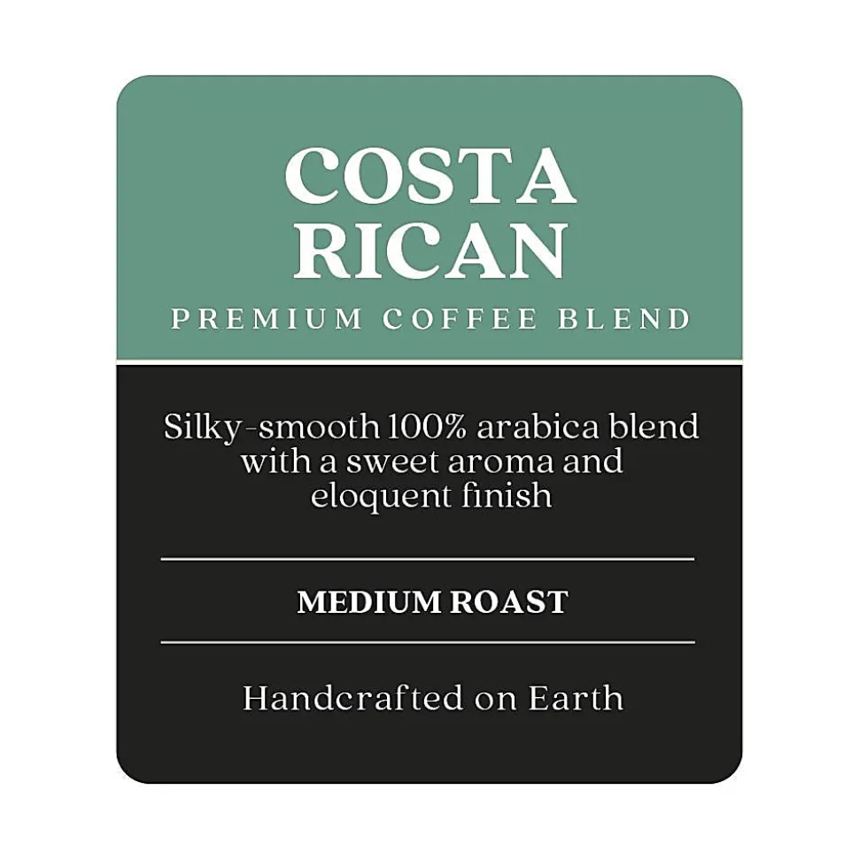 Copper Moon Single-Serve Coffee Pods for Keurig K-Cup Brewers, Medium Roast, Costa Rican Blend, 80 Count
