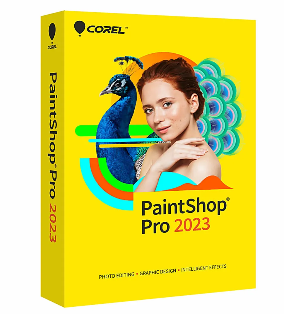 Corel® PaintShop™ Pro®, 2023, For Windows®, CD/Product Key