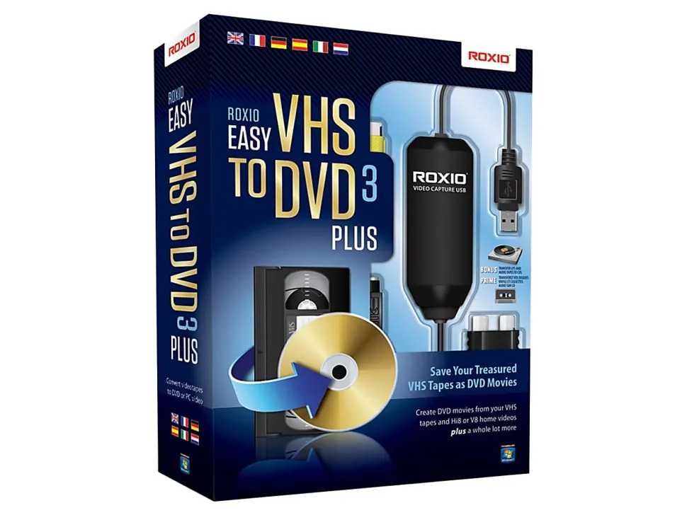 Corel Roxio Easy VHS To DVD 3 Plus, Disc