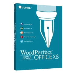 Corel® WordPerfect® Office X8 Home & Student Edition, Disc
