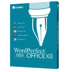 CorelĀ® WordPerfectĀ® Office X8 Home And Student Edition, Disc