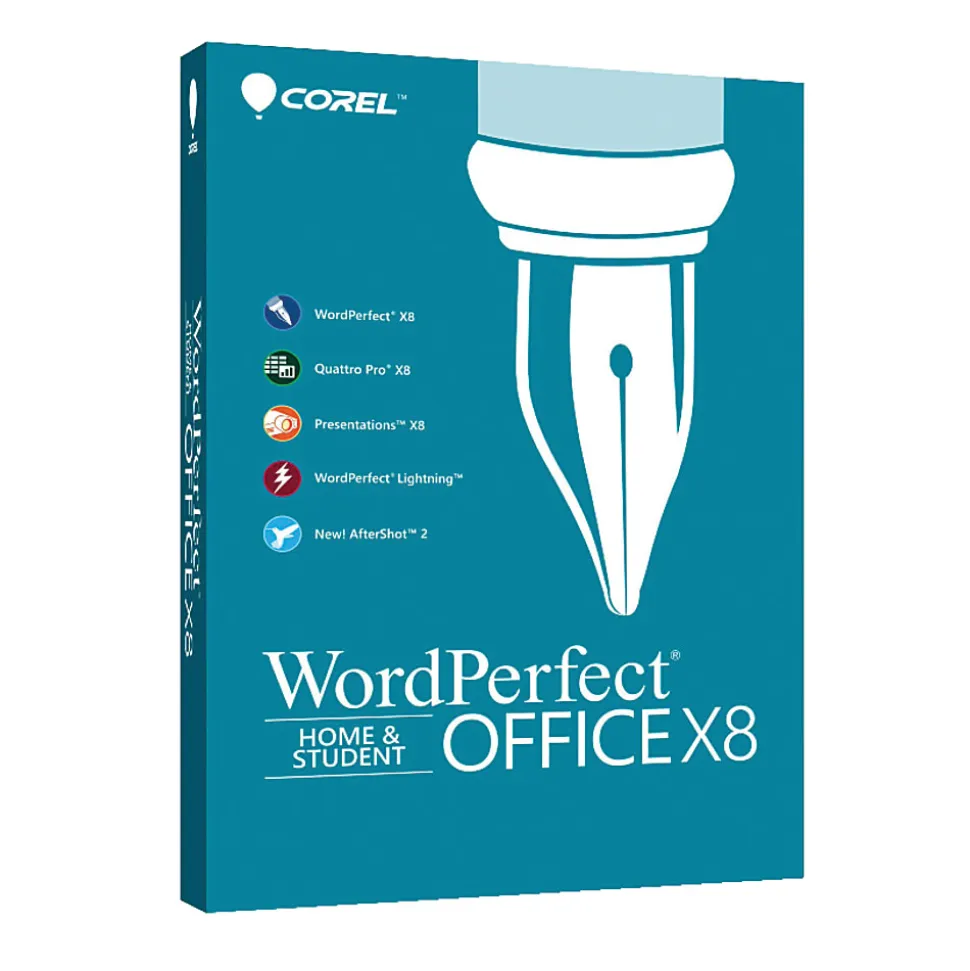 Corel® WordPerfect® Office X8 Home And Student Edition, Disc