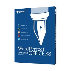 Corel® WordPerfect® Office X8 Standard Edition, Disc