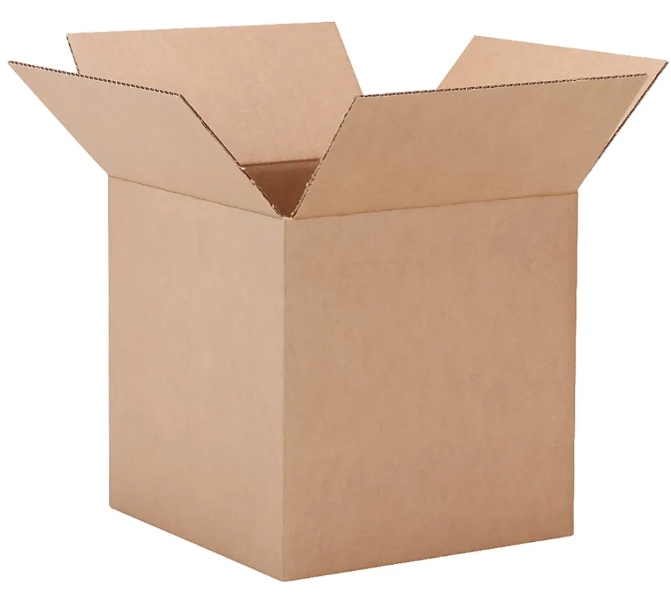 Corrugated Box, 14" x 14" x 14", Kraft