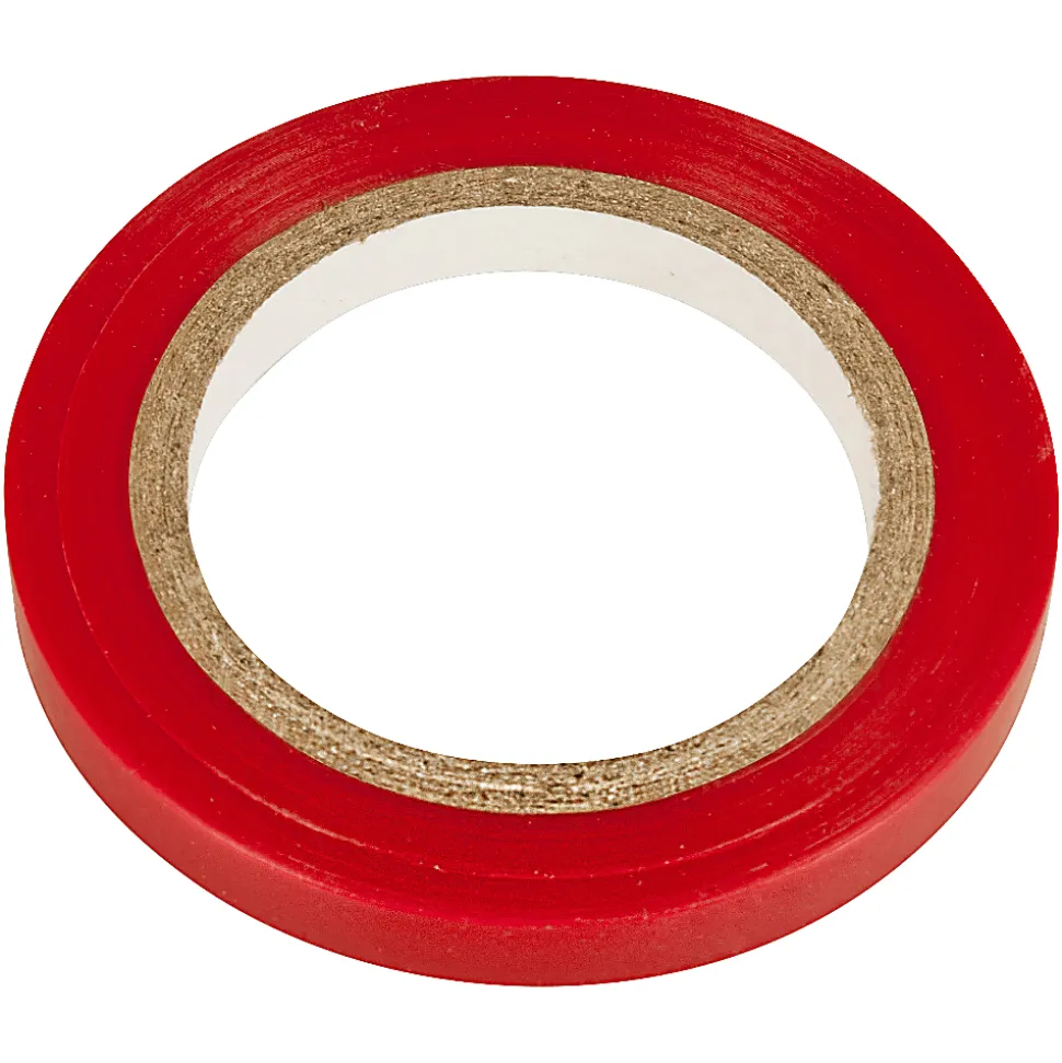 COSCO Art Tape, 1/4"W, Gloss Red