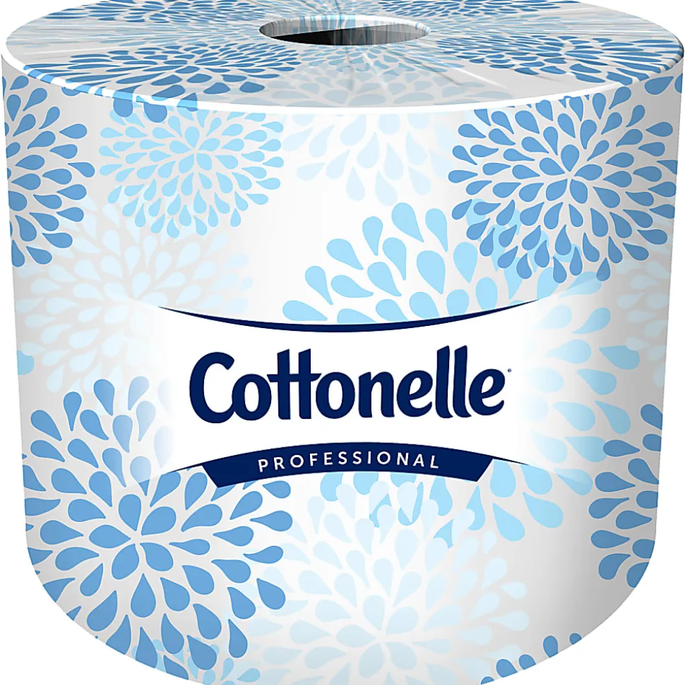 Cottonelle Professional Bulk Toilet Paper for Business (17713), Standard Toilet Paper Rolls, 2-PLY, White, 60 Rolls / Case, 451 Sheets / Roll