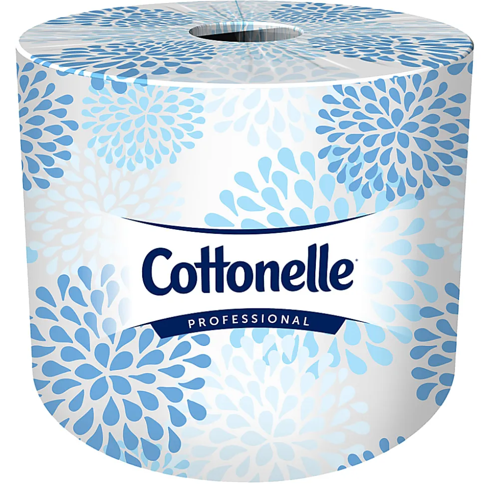 Cottonelle® Professional Bulk Toilet Paper for Business, Standard Toilet Paper Rolls, 2 Ply, 451 Sheets Per Roll, Pack Of 20 Rolls