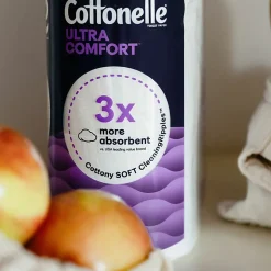 Cottonelle® Ultra ComfortCare Toilet Paper, Soft Tissue, Mega Rolls, Septic Safe, 2-Ply, White, 284/Roll, 12 Rolls/Pack, 48 Rolls/Carton