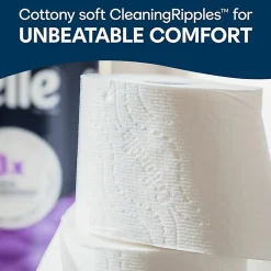 Cottonelle® Ultra ComfortCare Toilet Paper, Soft Tissue, Mega Rolls, Septic Safe, 2-Ply, White, 284/Roll, 12 Rolls/Pack, 48 Rolls/Carton