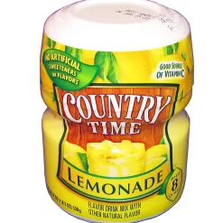 Country Time Lemonade Drink Mix, 19 Oz, Case Of 12