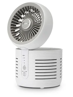 Crane Air Purifier With UVC, 150 Sq. Ft. Coverage, White