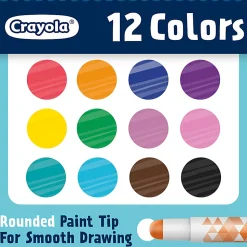 Crayola Acrylic Paint Doodle Sticks, Pack Of 12