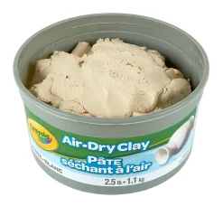 Crayola® Air-Dry Clay, White, 2.5 Lb Tub