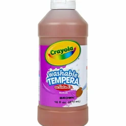 Crayola® Artista II® Tempera Paint, 16 Oz, Brown
