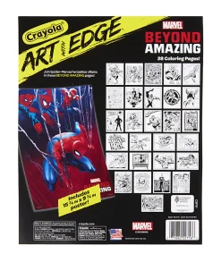 Crayola Art With Edge Spider-Man Beyond Amazing Coloring Book
