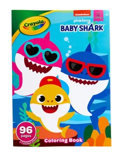 Crayola® Baby Shark 96-Page Coloring Book