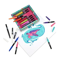 Crayola Blending Markers, Assorted Colors, Pack Of 16
