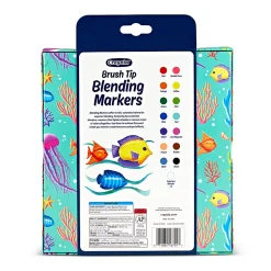 Crayola Blending Markers, Assorted Colors, Pack Of 16