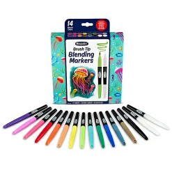 Crayola Blending Markers, Assorted Colors, Pack Of 16