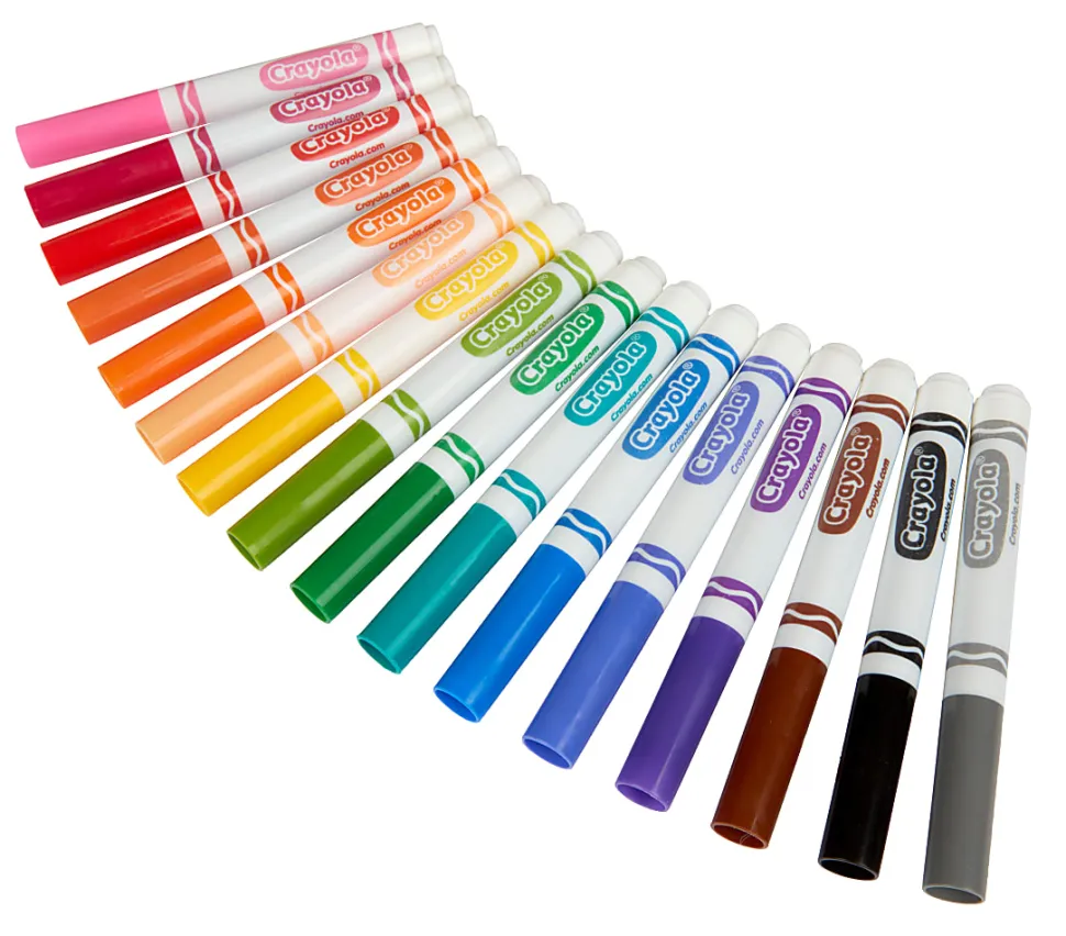 Crayola® Broad Line Marker Classpack®, 256/Pack