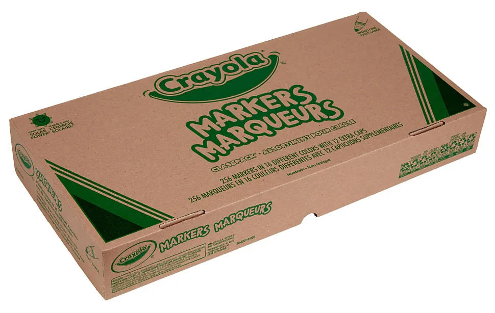 Crayola® Broad Line Marker Classpack®, 256/Pack