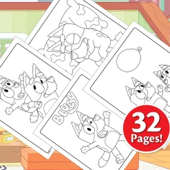 Crayola Color and Sticker Set, Bluey