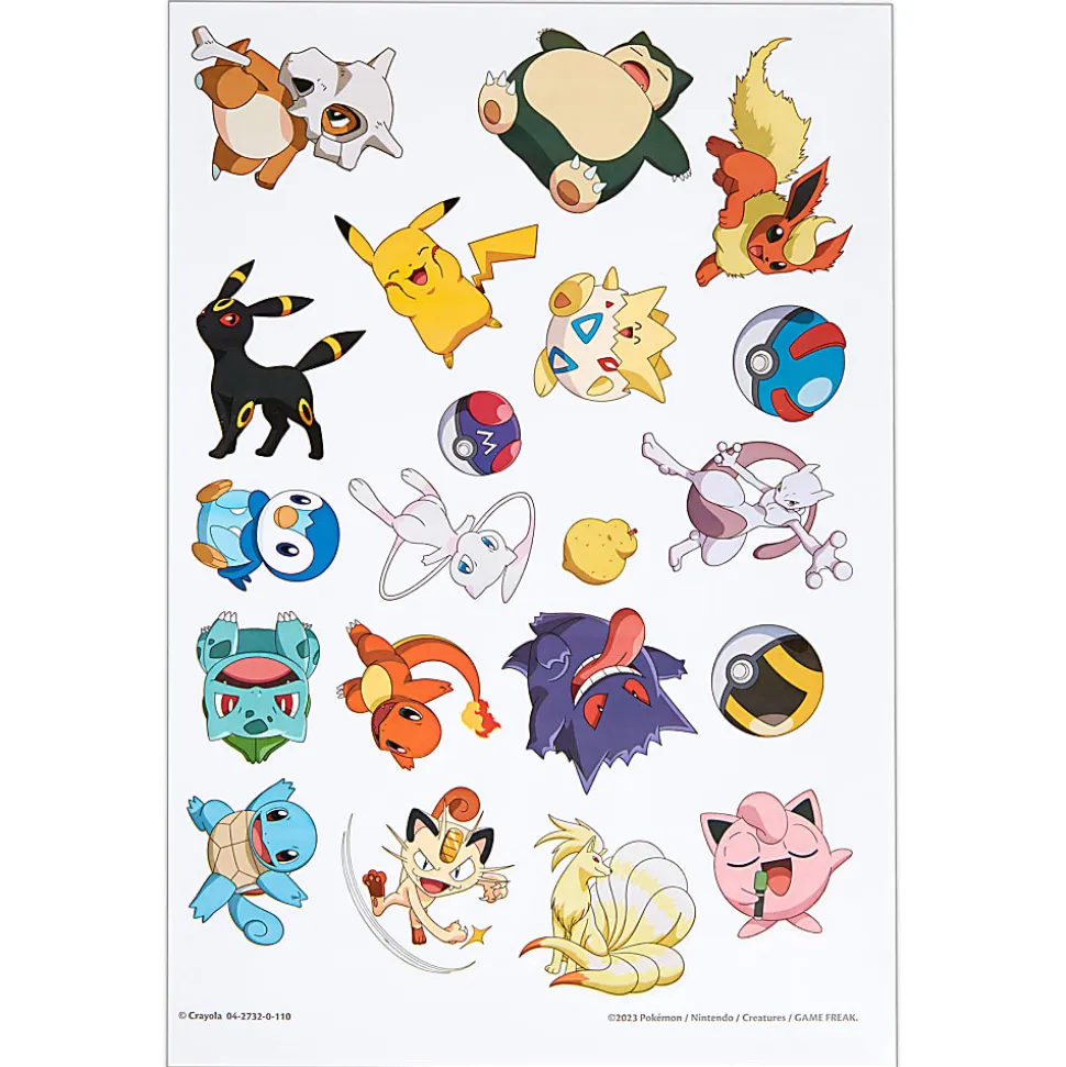 Crayola Coloring Books, Pokémon, Bundle Of 8 Books