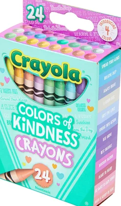 Crayola® Colors of Kindness Crayons, Assorted Colors, Box Of 24 Crayons