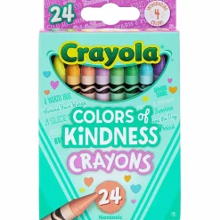 Crayola® Colors of Kindness Crayons, Assorted Colors, Box Of 24 Crayons