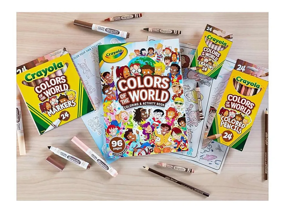 Crayola® Colors Of The World Coloring Book