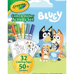 Crayola Color & Sticker Activity Set, Bluey,