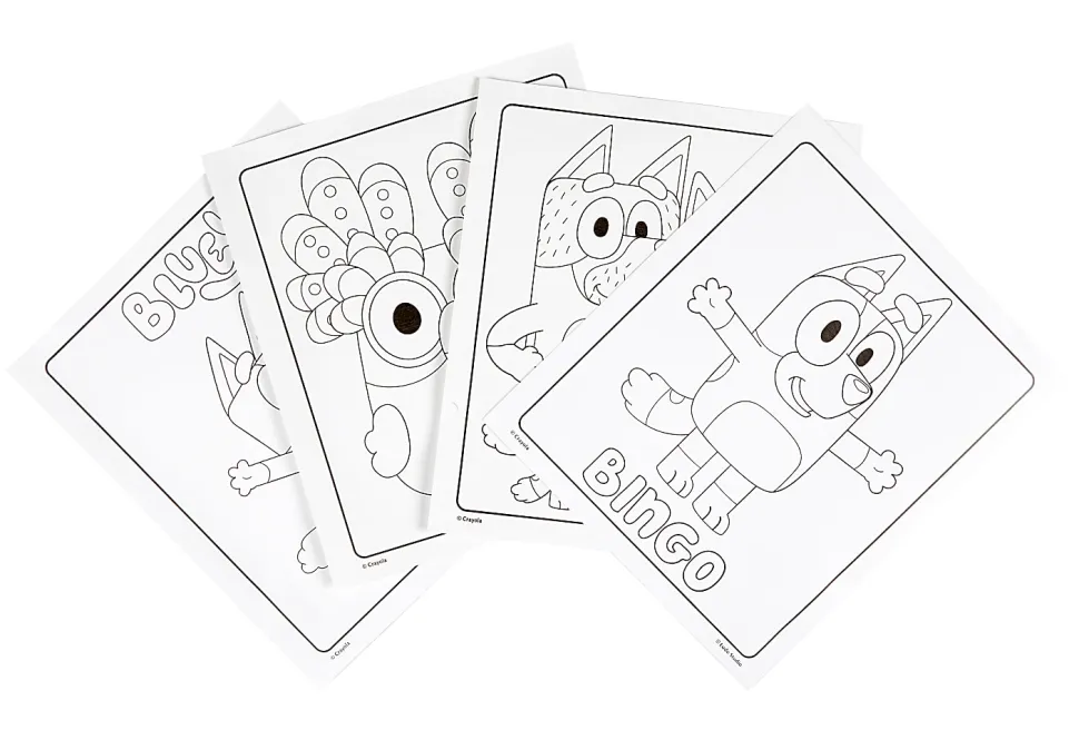 Crayola® Color Wonder® Bluey Coloring Pad & Markers