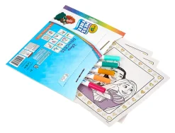 Crayola Color Wonder Disney Princess Glitter Coloring Pages & Mess Free Markers, Coloring Set, Gift for Toddlers 3 & Up
