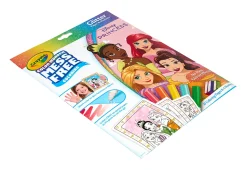 Crayola Color Wonder Disney Princess Glitter Coloring Pages & Mess Free Markers, Coloring Set, Gift for Toddlers 3 & Up