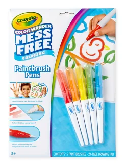 Crayola® Color Wonder Paintbrush Pen Set, Assorted Colors, Set Of 29 Pieces