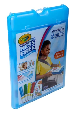Crayola® Color Wonder Stow & Go Studio Coloring Kit, Assorted Colors