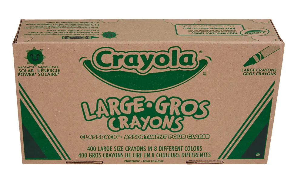 Crayola® Crayons, Assorted Colors, Classpack Of 400 Crayons