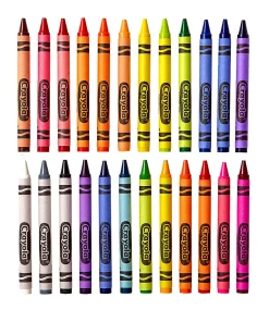 Crayola® Crayons, Assorted Colors, Pack Of 24 Crayons